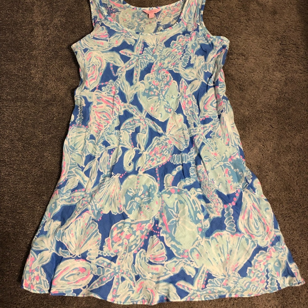 Lilly pulitzer Patterson dress into the deep